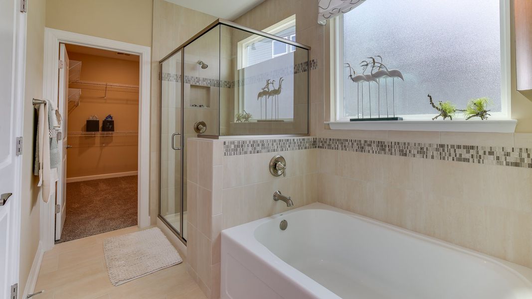 Representative furnished interior of a home built from the The Shorebreak by Chesapeake Homes in Bridgewater - Shorehaven Village, Little River (Image 22).