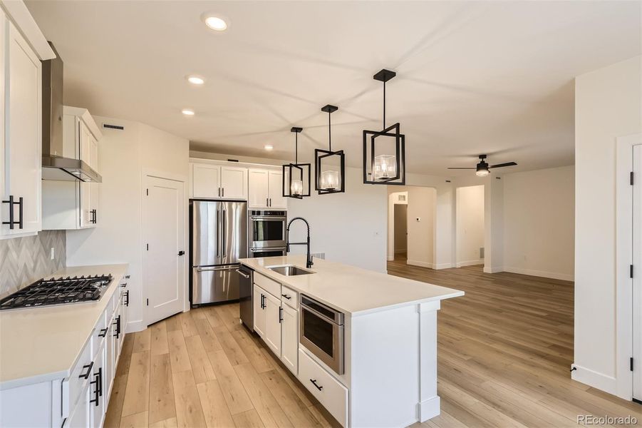 Furnished interior view inside a new home in Spring Valley Ranch, Elizabeth (Image 5).