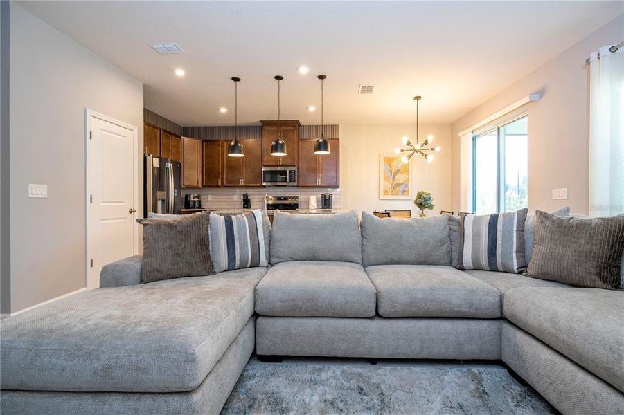 Furnished interior view inside a new home in , St. Cloud (Image 27).
