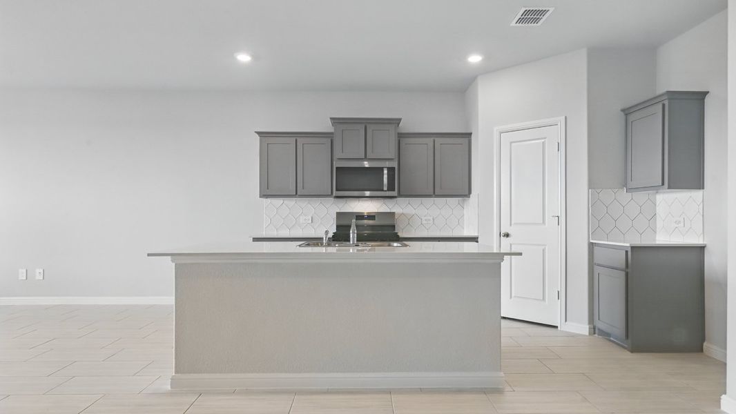 Furnished interior view inside a new home in The Canyons, Keene (Image 6).