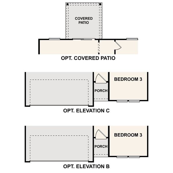 2D floor plan layout of this home in Meadow Creek Village, Locust, NC (Image 3).