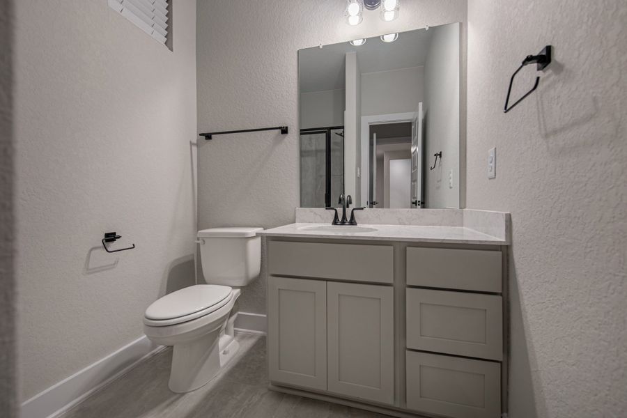 Furnished interior view inside a new home in The Reserve at Potranco Oaks, Castroville (Image 18).