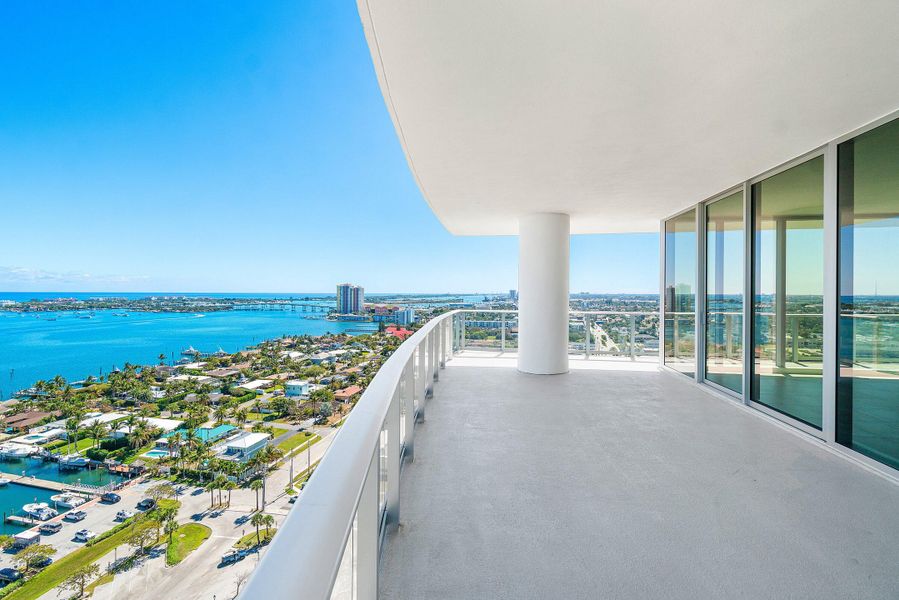 Terrace Looking South; Living Area, Owne