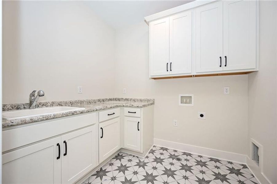 Furnished interior view inside a new home in , Monroe (Image 42).