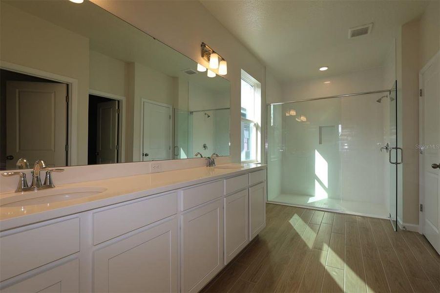 Furnished interior view inside a new home in Estates at Rivercrest, Sanford (Image 12).