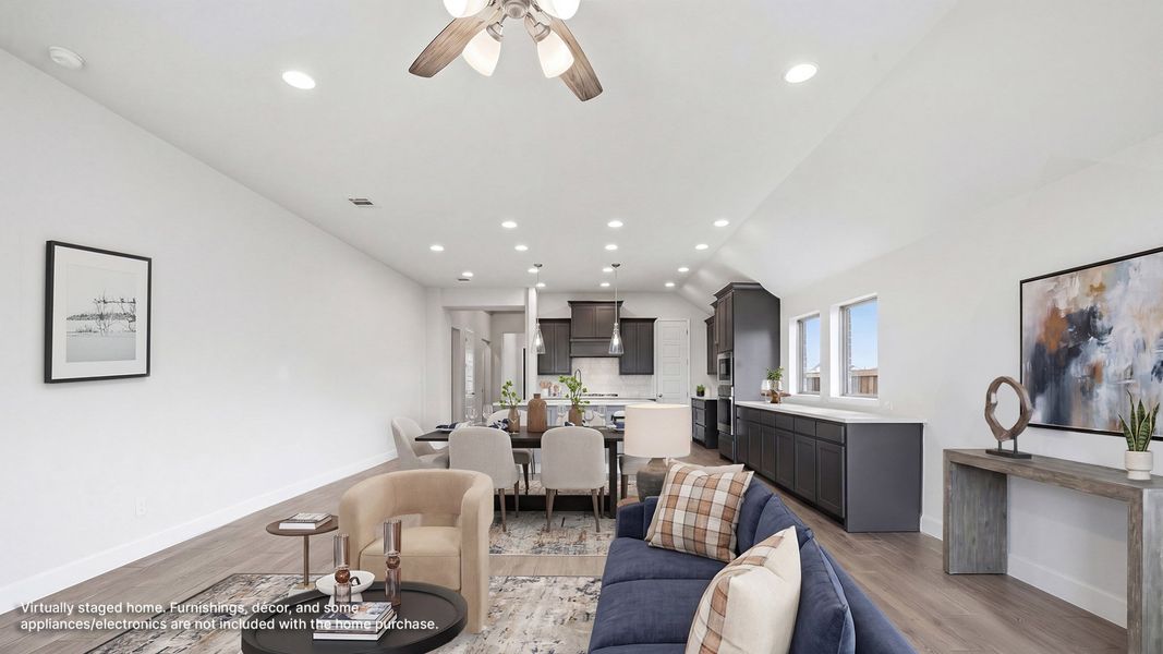 Furnished interior view inside a new home in Meraki, Forney (Image 7). Furnished interior view inside a new home in Meraki, Forney (Image 7).