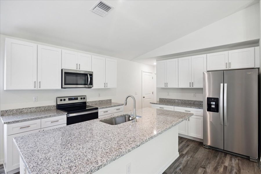 Representative furnished interior of a home built from the The Seabreeze Cove by Sunlife Homes LLC in Cape Coral, Cape Coral (Image 5). Representative furnished interior of a home built from the The Seabreeze Cove by Sunlife Homes LLC in Cape Coral, Cape Coral (Image 5).