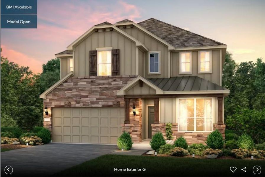 Pulte Homes, Riverdale/G Rendering