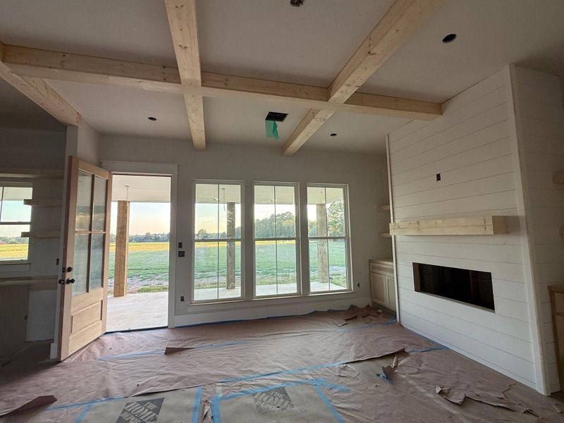 In-progress construction of a new home in , New Waverly, TX (Image 4). In-progress construction of a new home in , New Waverly, TX (Image 4).