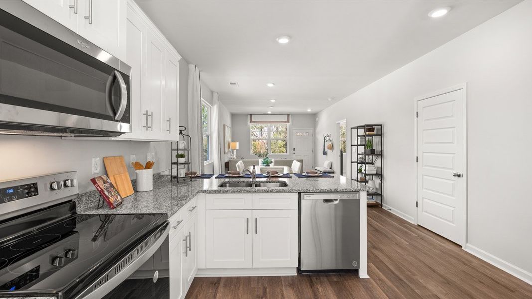 Representative furnished interior of a home built from the Calloway 3 by D.R. Horton in Bellemeade Landing, Augusta (Image 10). Representative furnished interior of a home built from the Calloway 3 by D.R. Horton in Bellemeade Landing, Augusta (Image 10).