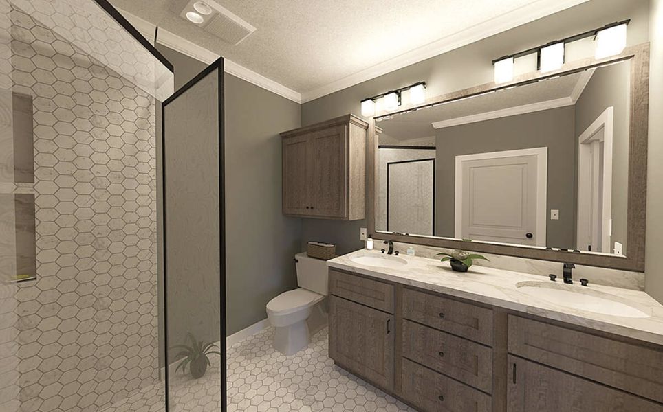 Representative furnished interior of a home built from the Maison by Zeal Home Builders in Patti Lynn Hills, Paradise (Image 7).