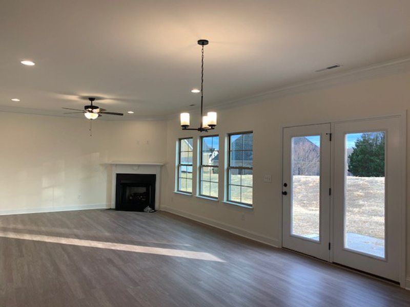 Spacious, unfurnished interior of a new home in Royal Pines, Trinity (Image 17).