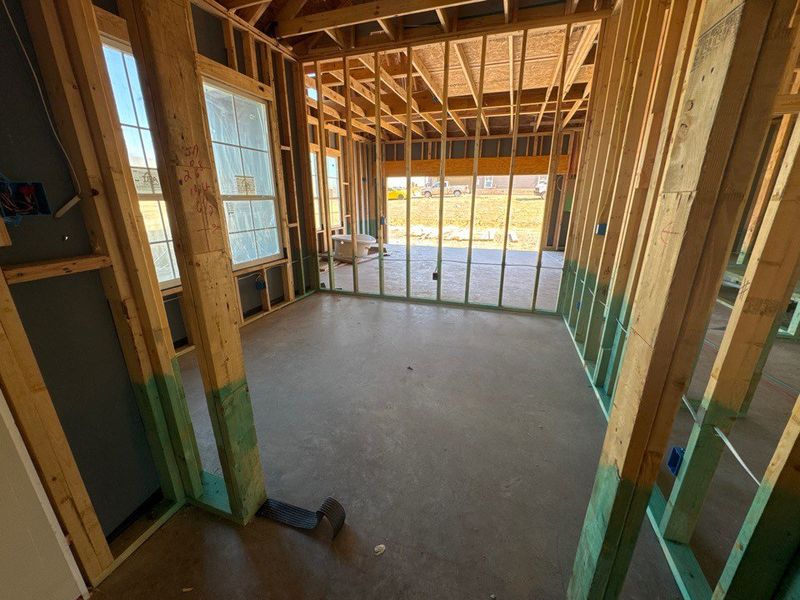 In-progress construction of a new home in Oak Grove Addition, Springtown, TX (Image 3). In-progress construction of a new home in Oak Grove Addition, Springtown, TX (Image 3).