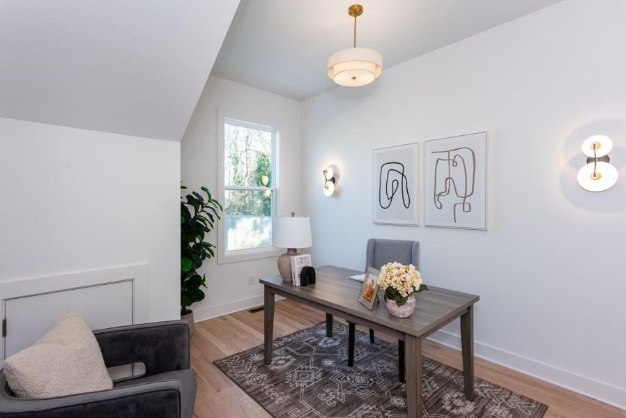 Furnished interior view inside a new home in , East Point (Image 39).