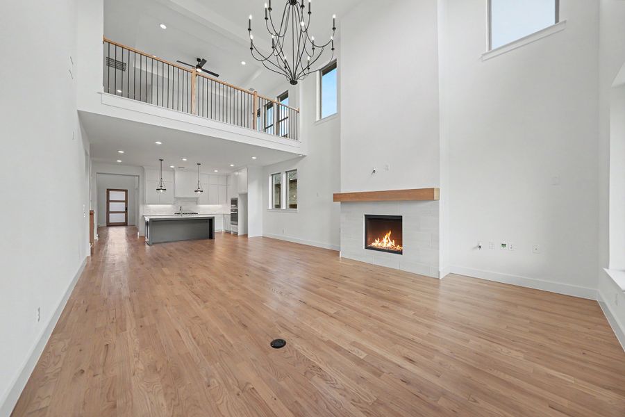 Spacious, unfurnished interior of a new home in Aster Park, McKinney (Image 21).