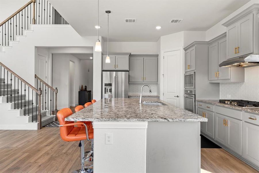 Furnished interior view inside a new home in Inspiration, Wylie (Image 9).