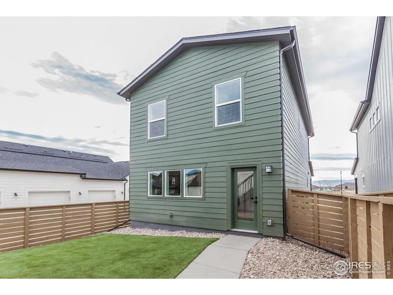 Exterior details and patio area of a home in , Fort Collins (Image 21).