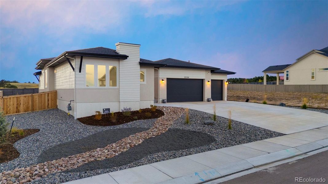 Exterior details and patio area of a home in , Colorado Springs (Image 19).