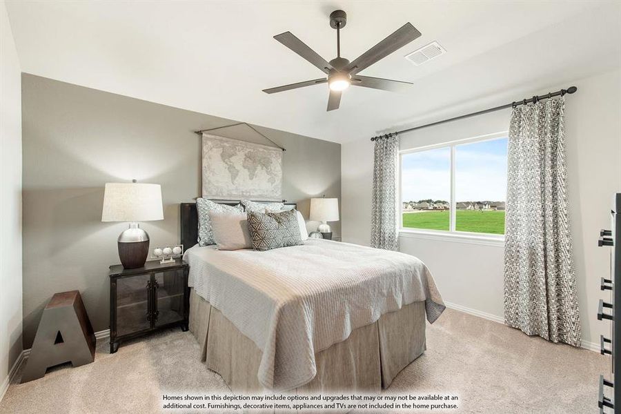 Furnished interior view inside a new home in Hampton Park, Glenn Heights (Image 36).
