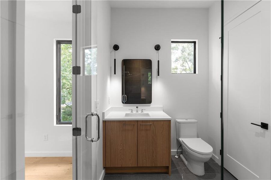 Furnished interior view inside a new home in , Atlanta (Image 18). Furnished interior view inside a new home in , Atlanta (Image 18).