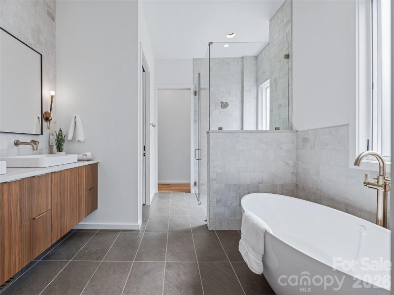 Furnished interior view inside a new home in , Asheville (Image 18).