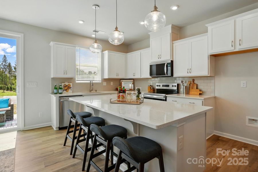 Furnished interior view inside a new home in Arbor Chase, Clover (Image 12).