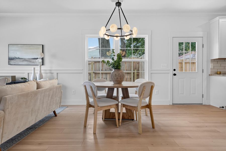 Furnished interior view inside a new home in , North Charleston (Image 15).