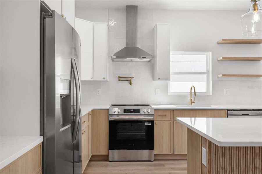 Furnished interior view inside a new home in , St. Petersburg (Image 8).