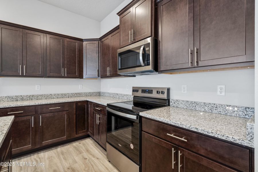 Furnished interior view inside a new home in Shadow Crest at Rolling Hills, Green Cove Springs (Image 7). Furnished interior view inside a new home in Shadow Crest at Rolling Hills, Green Cove Springs (Image 7).
