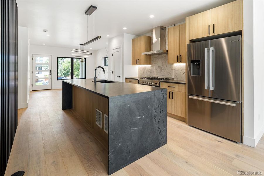 Furnished interior view inside a new home in , Denver (Image 6).