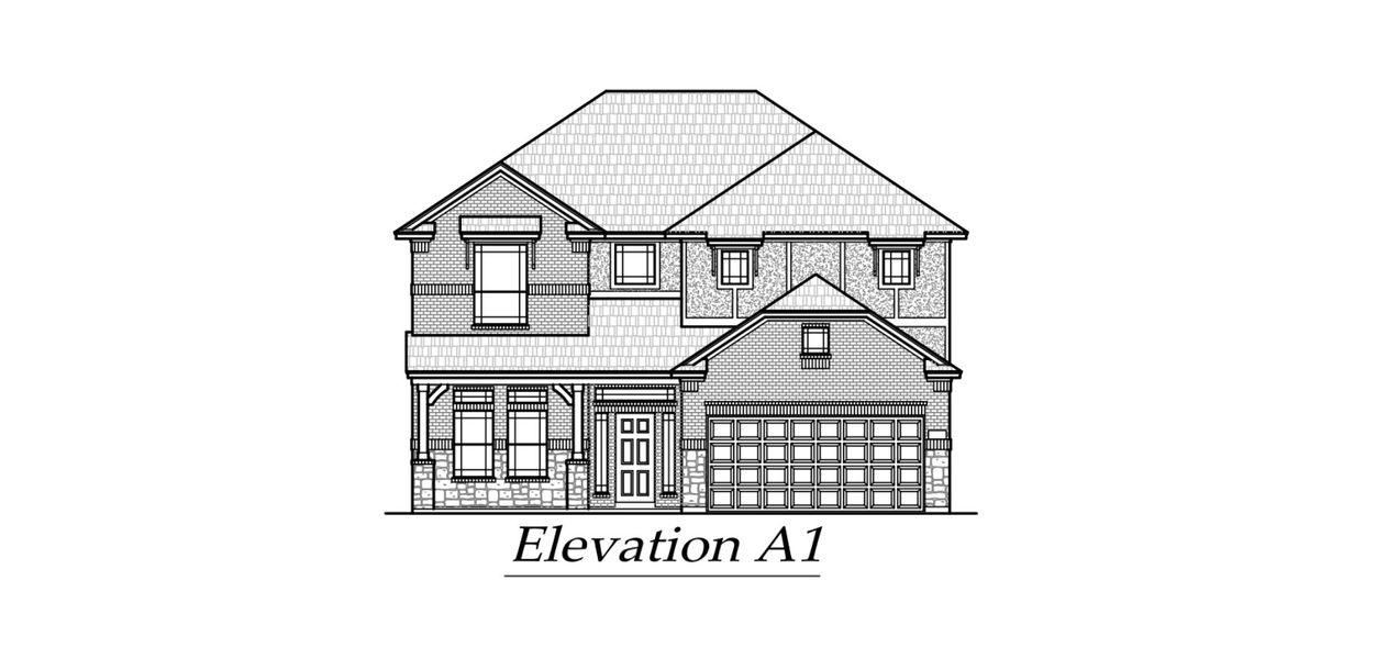 Representative rendering of the exterior for the Archer by Chesmar Homes (Image 3). Representative rendering of the exterior for the Archer by Chesmar Homes (Image 3).