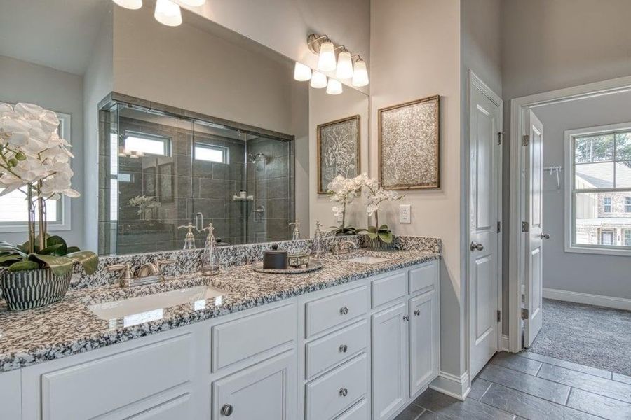 Furnished interior view inside a new home in Pinecrest Ridge, Dacula (Image 11).