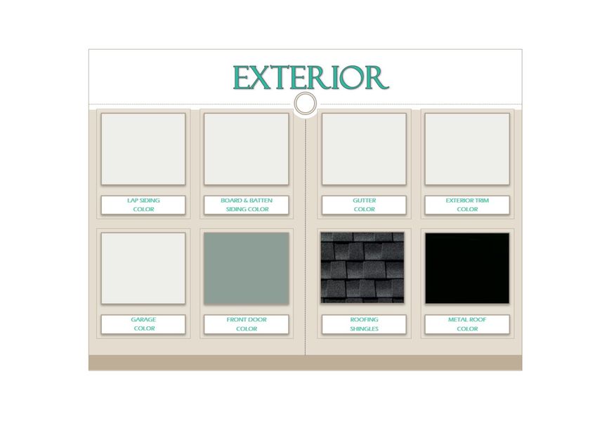 Sample of building materials used in homes in Terrapin, Leland (Image 3).