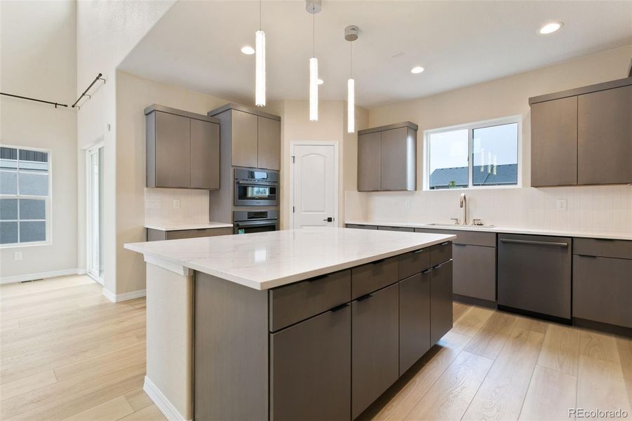 Furnished interior view inside a new home in , Colorado Springs (Image 7).