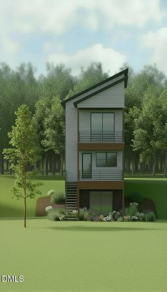 1103-B rear elevation 1103-B rear elevation