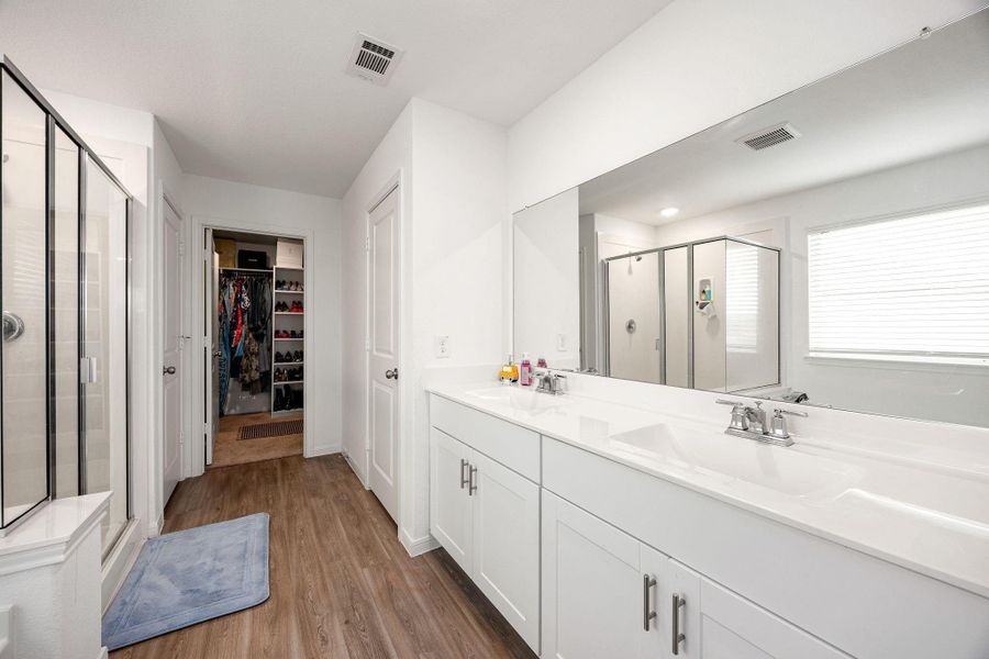 Furnished interior view inside a new home in Sunterra, Katy (Image 4). Furnished interior view inside a new home in Sunterra, Katy (Image 4).