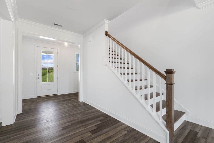 Representative unfurnished interior of a home built from the Yosemite by Mattamy Homes in Magnolia Park, Garner (Image 17). Representative unfurnished interior of a home built from the Yosemite by Mattamy Homes in Magnolia Park, Garner (Image 17).