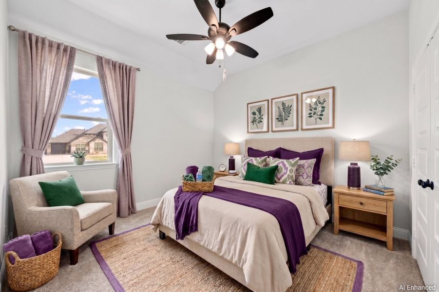 Furnished interior view inside a new home in Berkshire Estates, Mesquite (Image 8).