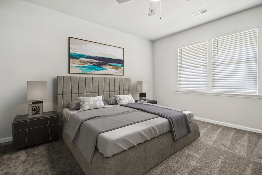 Representative furnished interior of a home built from the The Cade by Stanley Martin Homes in Crown Pointe, Simpsonville (Image 10).