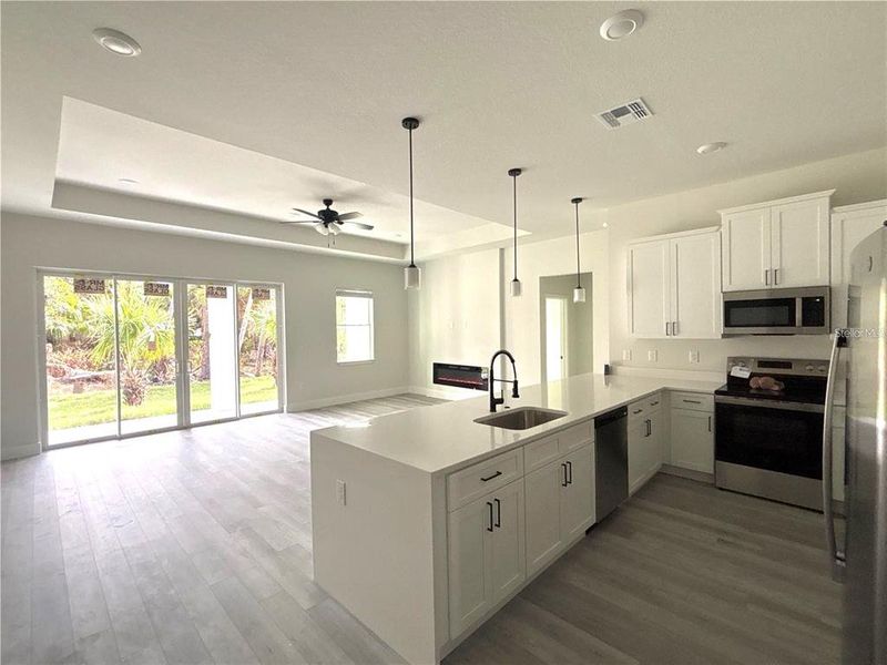 Furnished interior view inside a new home in , North Port (Image 3). Furnished interior view inside a new home in , North Port (Image 3).