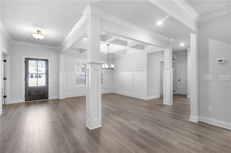 Spacious, unfurnished interior of a new home in Belle Woode Estates, Monroe (Image 23).