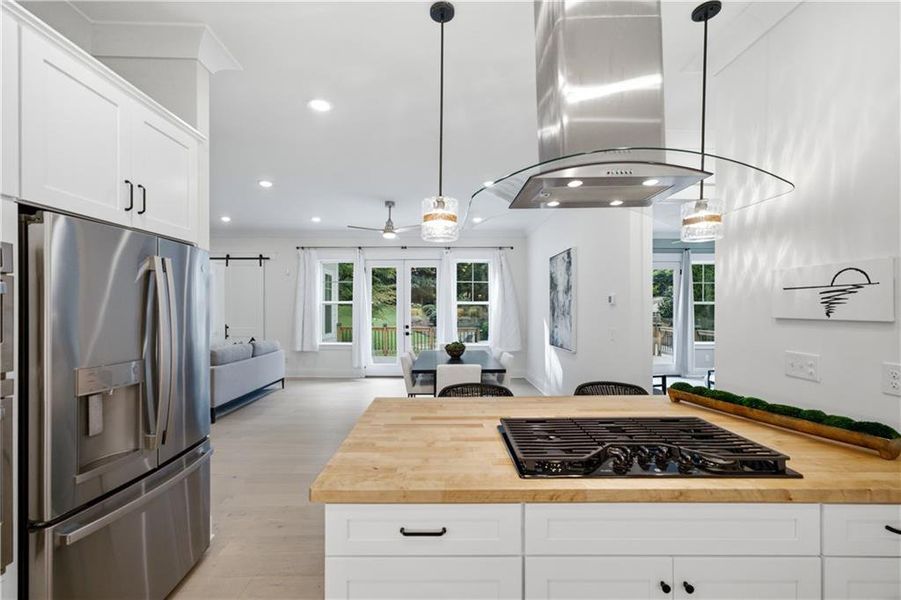 Furnished interior view inside a new home in , Decatur (Image 52).