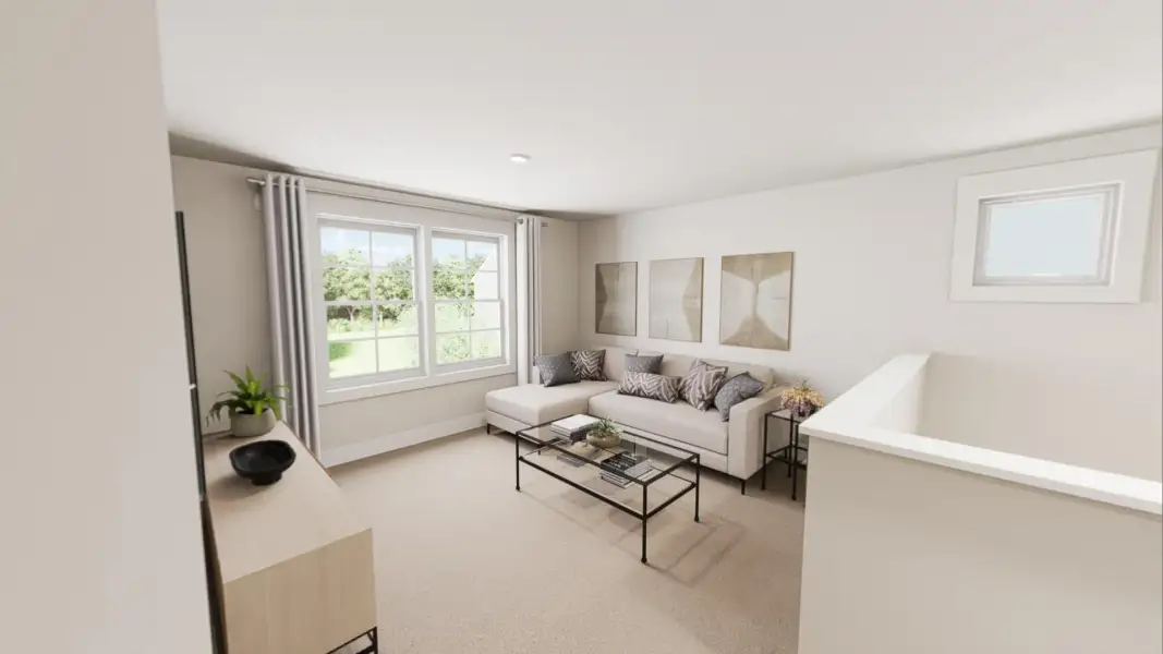 Furnished interior view inside a new home in Tupelo Junction, Mebane (Image 9).