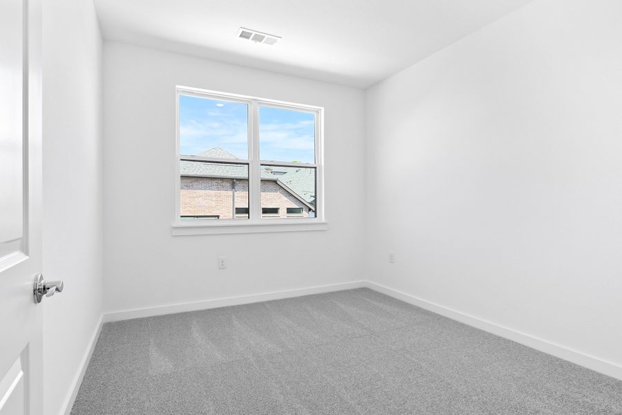 Spacious, unfurnished interior of a new home in Willow Grove Townhomes, Melissa (Image 41).