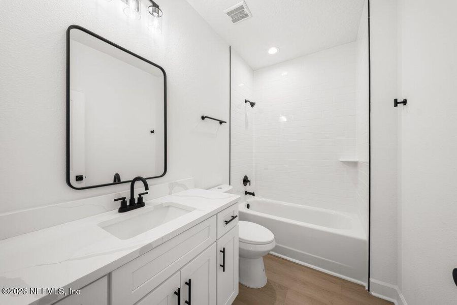 Furnished interior view inside a new home in , Macclenny (Image 10).