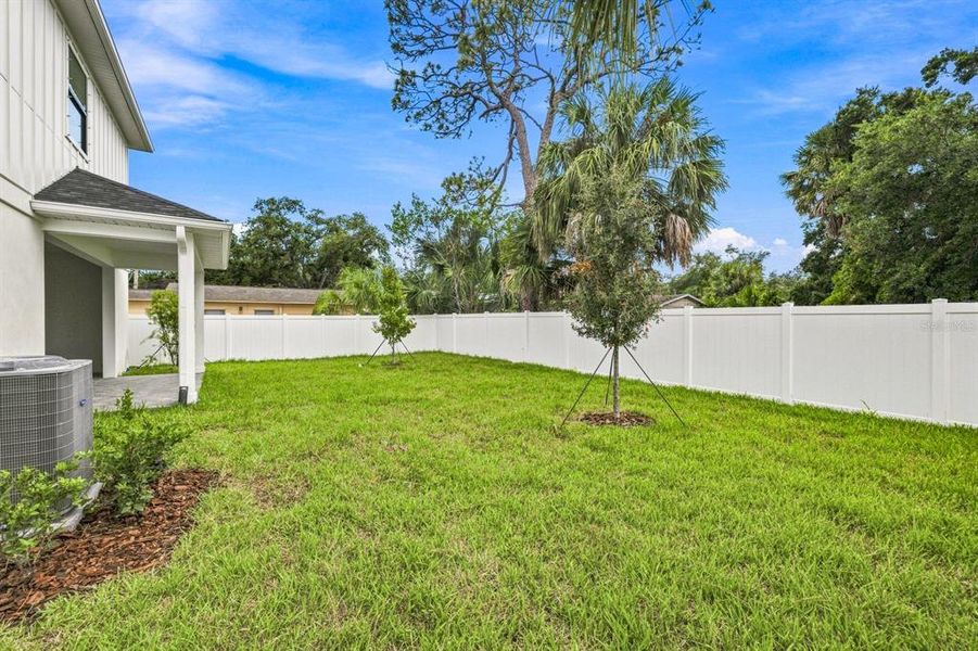 Exterior details and patio area of a home in , Tampa (Image 21). Exterior details and patio area of a home in , Tampa (Image 21).
