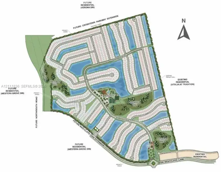 13225 SW Portico Way Sitemap