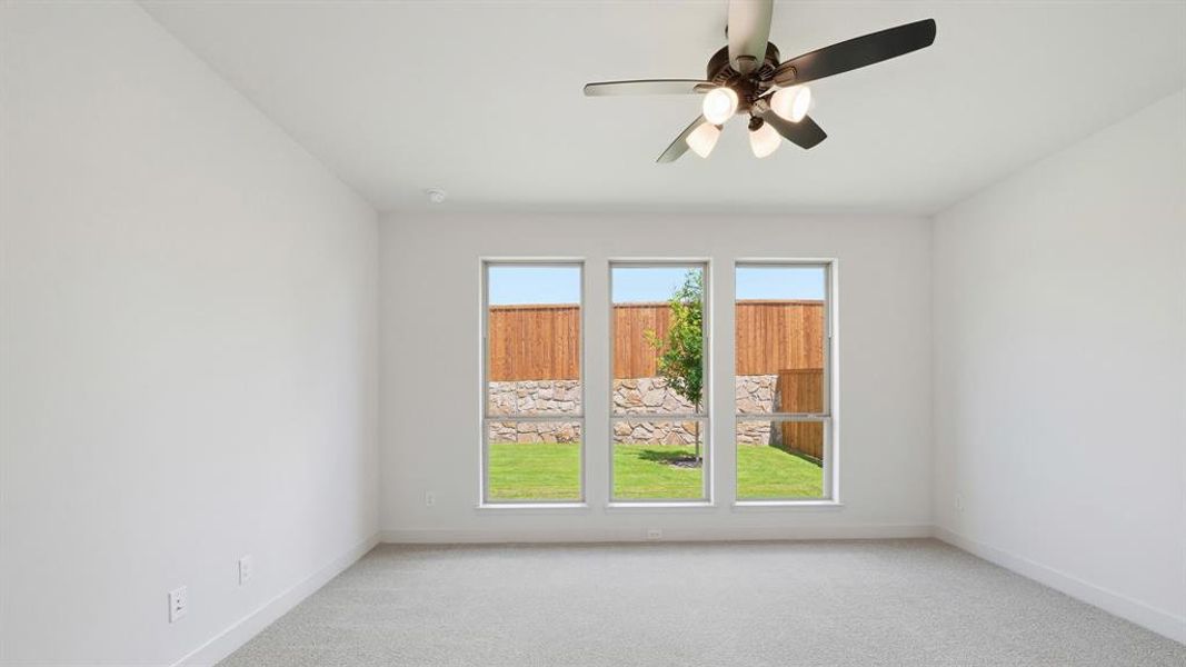 Spacious, unfurnished interior of a new home in The Heights at Uptown Celina, Celina (Image 17).