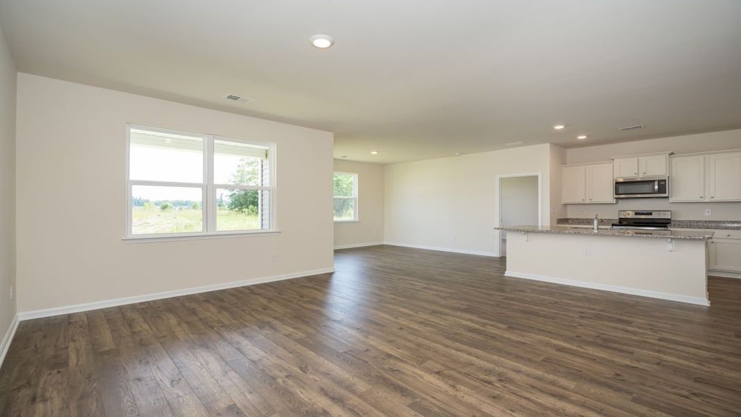 Representative unfurnished interior of a home built from the Aria by D.R. Horton in Summerville, Darlington (Image 24).