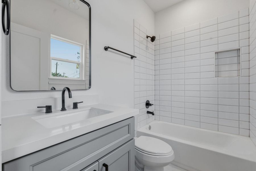 Furnished interior view inside a new home in , Houston (Image 6).